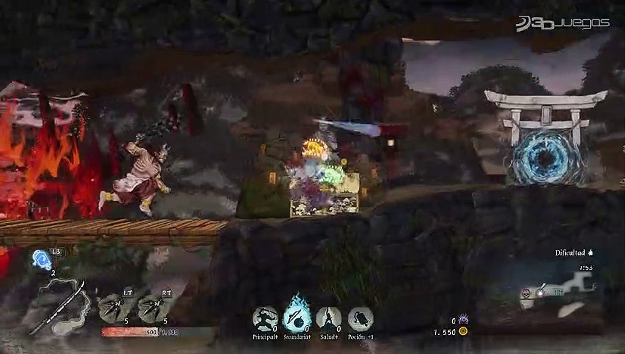 Así es el precioso Getsu Fuma Den: Undying Moon. Gameplay de este interesante roguelite