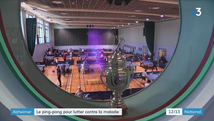 Santé : le ping-pong pour aider les malades d'Alzheimer