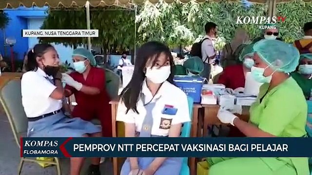 Pemprov NTT Percepat Vaksinasi Bagi Pelajar