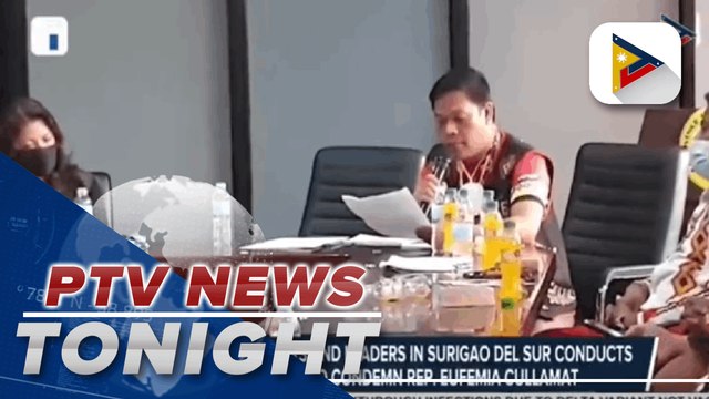 IP Council of Elders and Leaders in Surigao del Sur conducts boney ritual to condemn Rep. Eufemia Cullamat | via Doreen Rosales