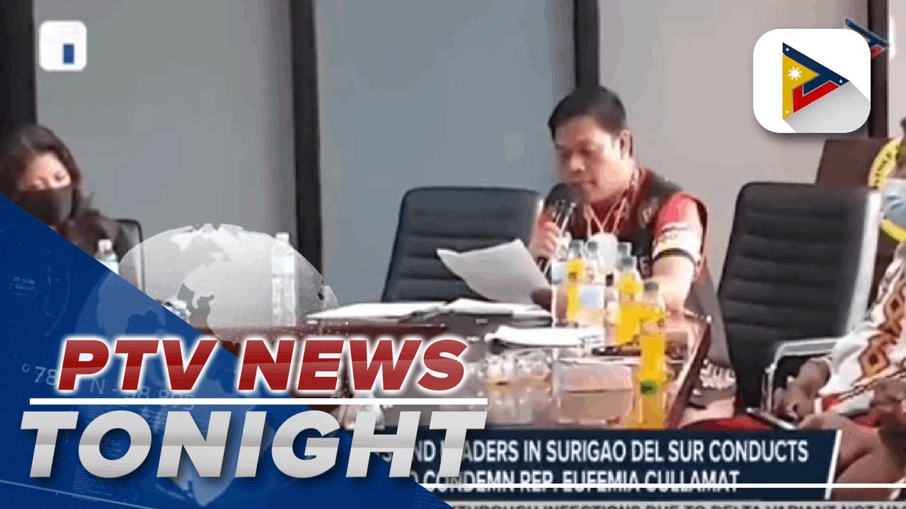 IP Council of Elders and Leaders in Surigao del Sur conducts boney ritual to condemn Rep. Eufemia Cullamat | via Doreen Rosales