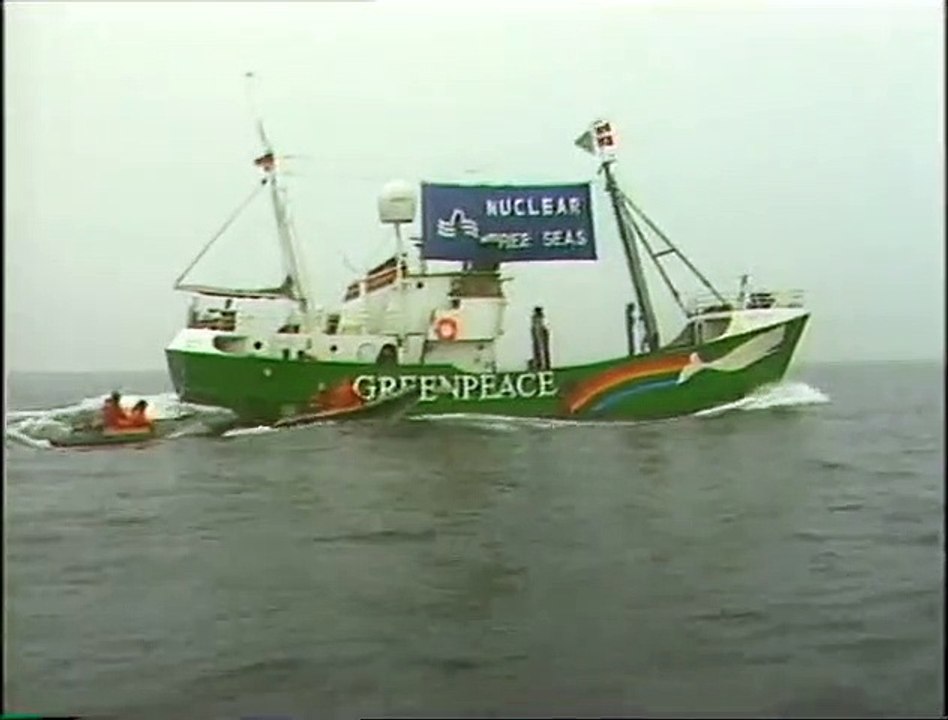 Greenpeace - Nükleer Serbest Denizler Eylemi