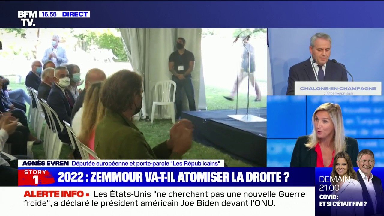 Agnès Evren: "Éric Zemmour est clivant et provocateur, ça n'en fait pas pour autant un responsable politique"