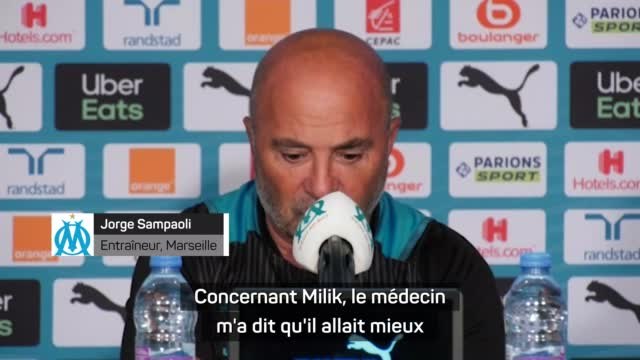 7e j. - Sampaoli : Milik ? Un espoir contre Lens dimanche