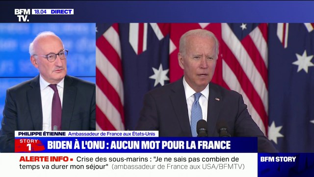 Philippe Étienne, ambassadeur de France aux États-Unis: Nous ne comprenons pas l'attitude de l’Australie, mais aussi celle des États-Unis
