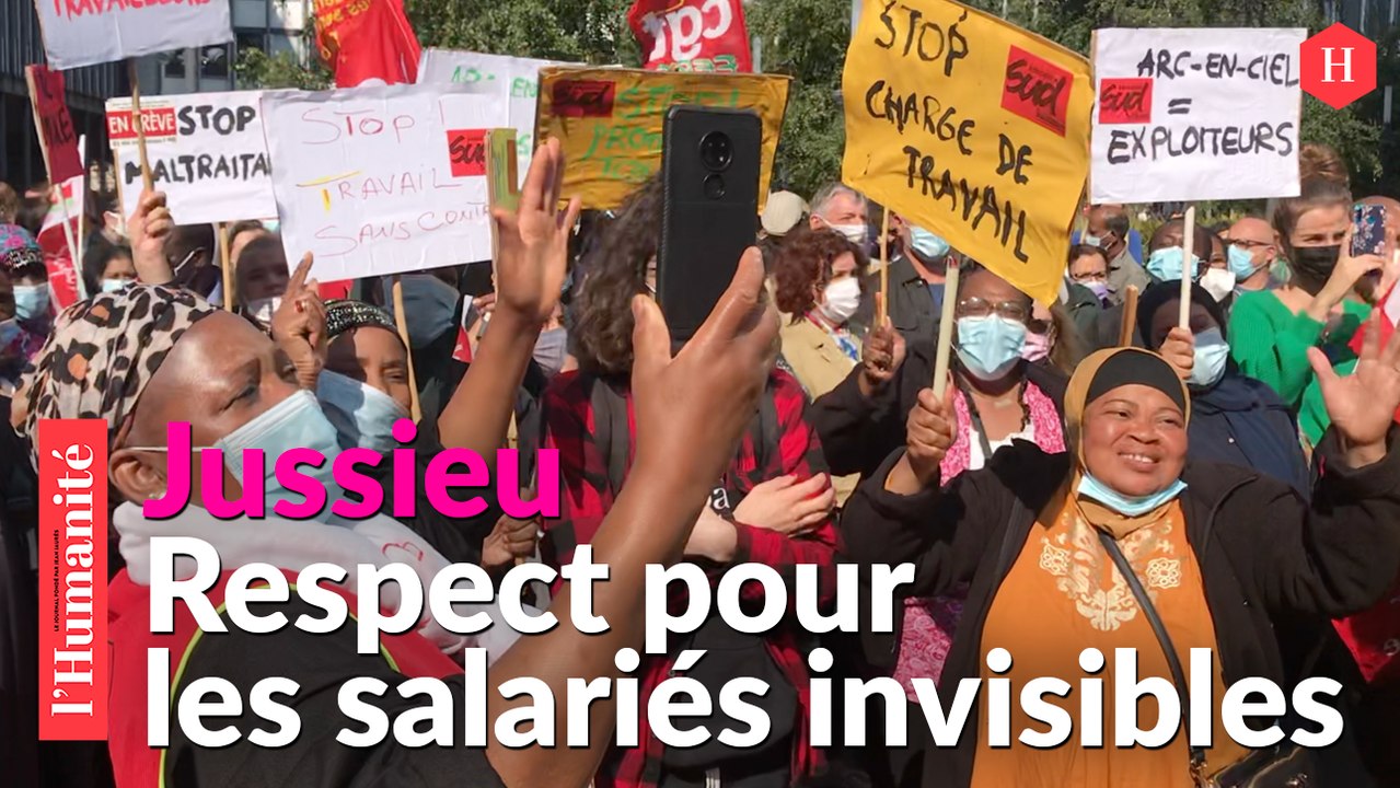Fac de Jussieu. Les salariés invisibles du campus exigent de travailler dignement