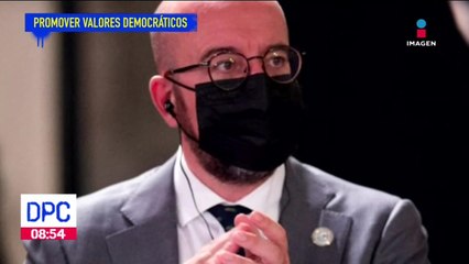 Charles Michel, presidente del Consejo Europeo acudió a la cumbre de la CELAC