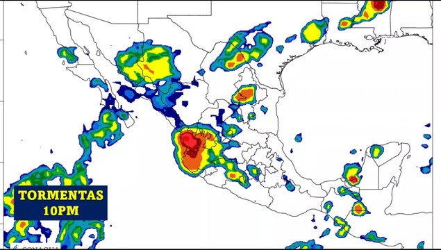 Clima de hoy martes: Desarrollo de muy fuertes tormentas eléctricas con el riesgo de granizadas