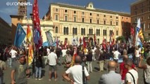 Alitalia: nuove proteste dopo la rottura delle trattative sul contratto di lavoro