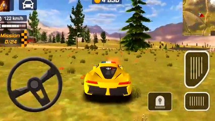 Police Drift Car Simulator New Yellow Car Police Hard Drive