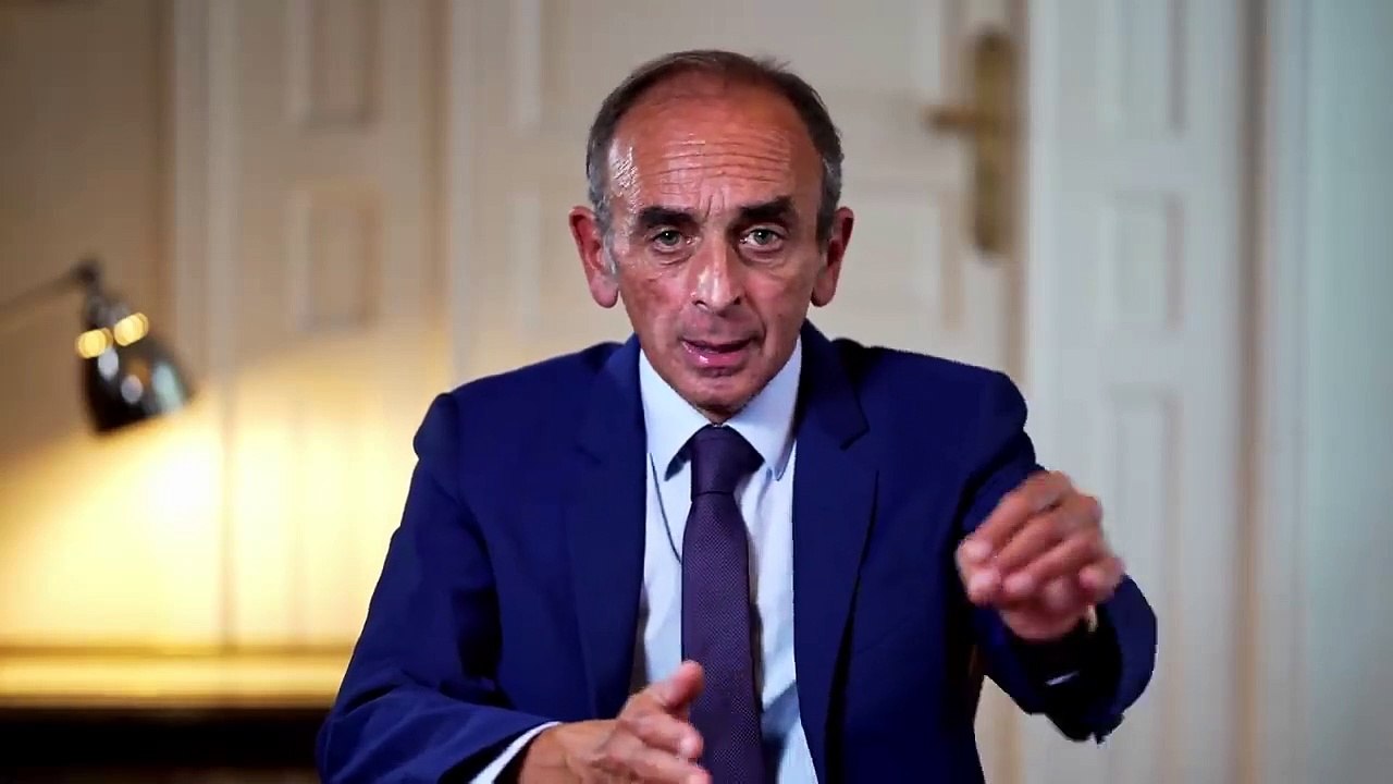 Eric Zemmour publie une vidéo sous forme d allocution avec un discours quasi présidentiel où, face caméra, il s'adresse à Emmanuel Macron : Regardez son message en intégralité