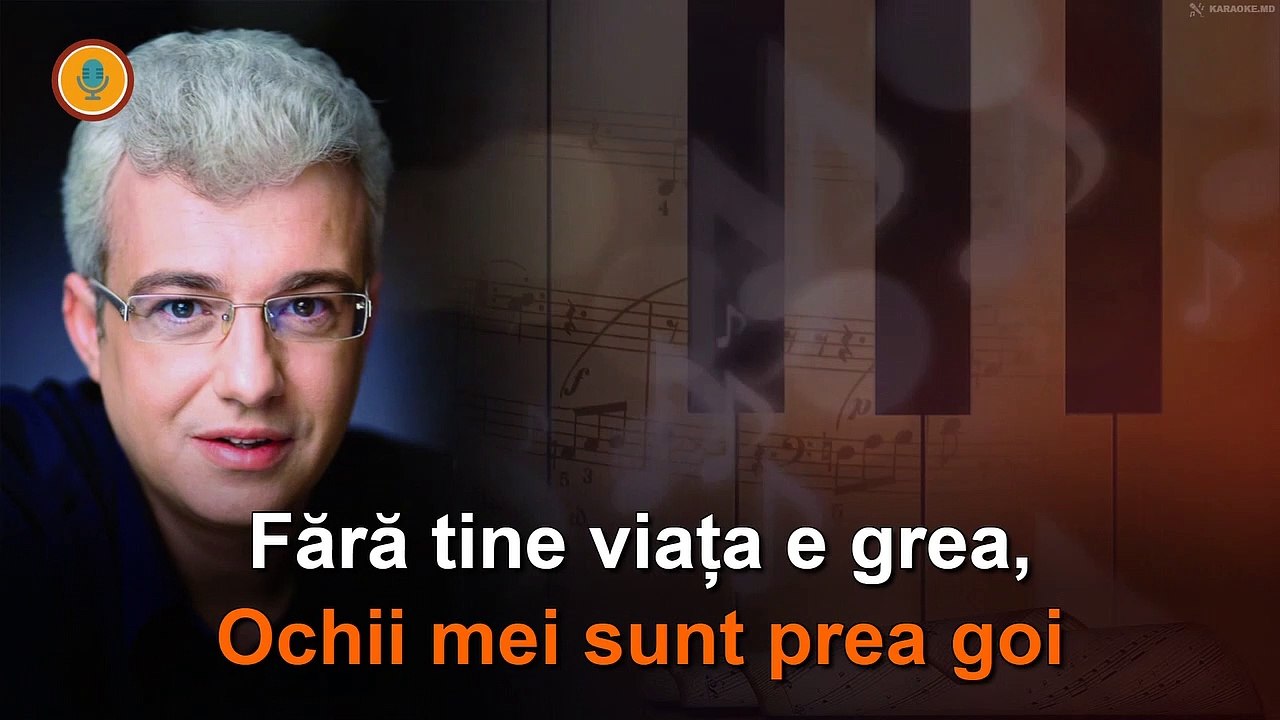 Cătălin Crișan: "Fără tine". Karaoke