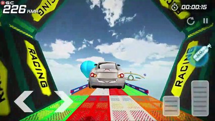 Crazy Car Stunts Mega Ramps / GT STUNT TRACK / 2021 New Car Driver Games / Android GamePlay #6