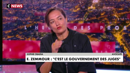 Sophie Obadia sur Eric Zemmour et les juges : «Il y a 2 poids 2 mesures, dirait-il que le juge a eu tort» au sujet des Harkis ?