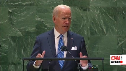 Download Video: Biden'dan BM Genel Kurulu'nda flaş sözler: 20 yıl sonra bir ilk