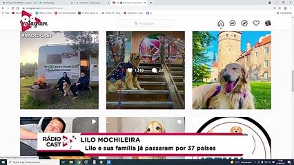 RádioCast98 | Lilo e sua família já passaram por 37 países