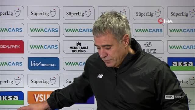 Ersun Yanal: Geçiş oyunu ve pozisyon olarak rakibe zor anlar yaşattık