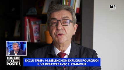 Jean-Luc Mélenchon : "Eric Zemmour répand le venin de la division"