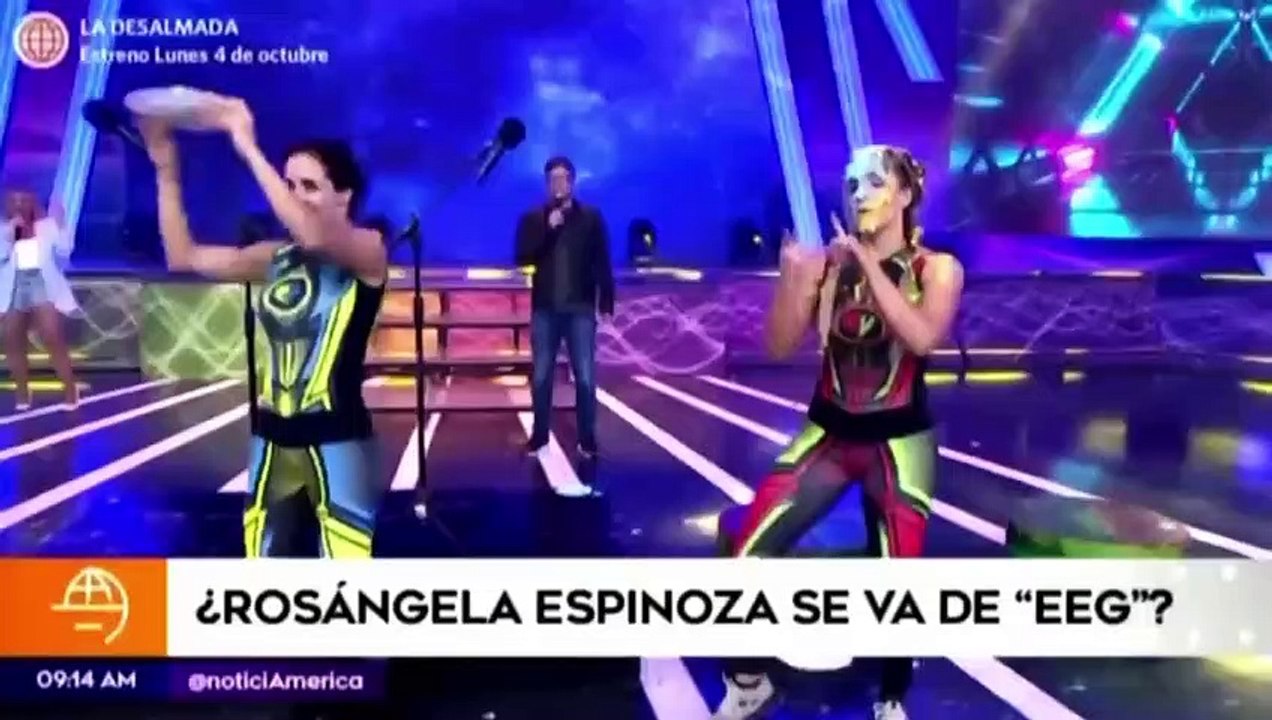 Rosángela Espinoza se va de EEG