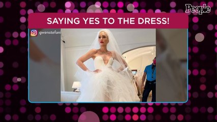 Gwen Stefani Shares Emotional Moment She 'Said Yes' to Wedding Dress Before Marrying Blake Shelton