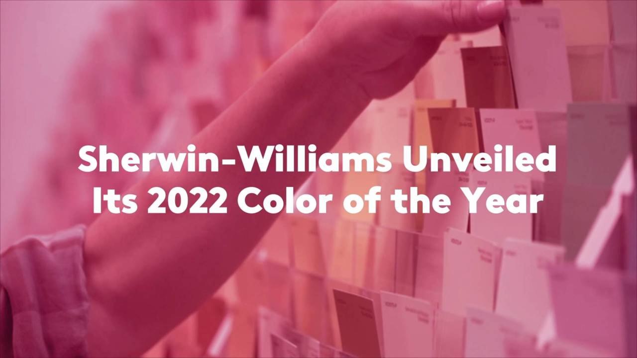 Sherwin-Williams Unveiled Its 2022 Color of the Year—and It's the Refreshing Shade We All