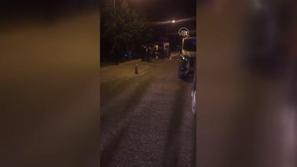 Son dakika... Devrilen motosikletin sürücüsü öldü