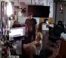 Woman Falls Backward And Hits Head on Floor When Her Chair Breaks