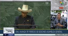 Temas del Día 21-09: Avanza 76 período de sesiones de la  Asamblea General de la ONU