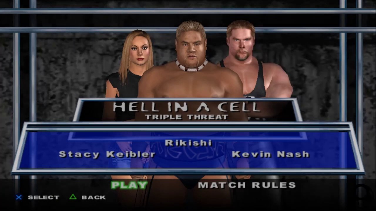 Here Comes the Pain Stacy Keibler vs Rikishi vs Kevin Nash