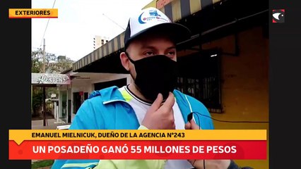 Un posadeño ganó 55 millones de pesos