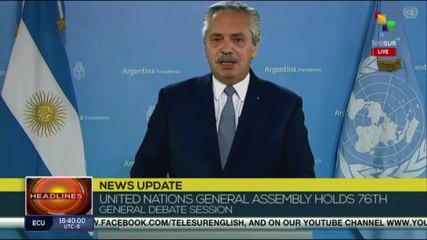 ‘Argentina assumes with responsibility historical demands in terms of diversity’