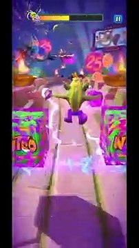 Oxide N. Tropy (Female) Battle Run Gameplay On Lost City - Crash Bandicoot: On The Run!