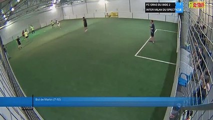 But de Martin (7-10) - FC GRAS DU BIDE 2 Vs INTER MILAN DU SPECTACLE - 21/09/21 21:00 - LIGUE 4