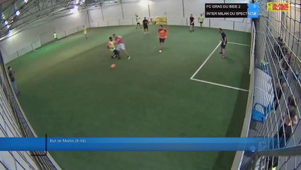 But de Martin (8-14) - FC GRAS DU BIDE 2 Vs INTER MILAN DU SPECTACLE - 21/09/21 21:00 - LIGUE 4