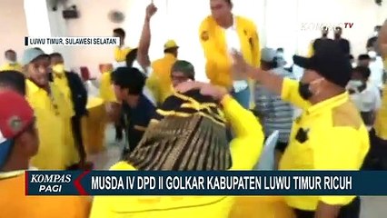 Musda Partai Golkar Kabupaten Luwu Timur Berakhir Ricuh
