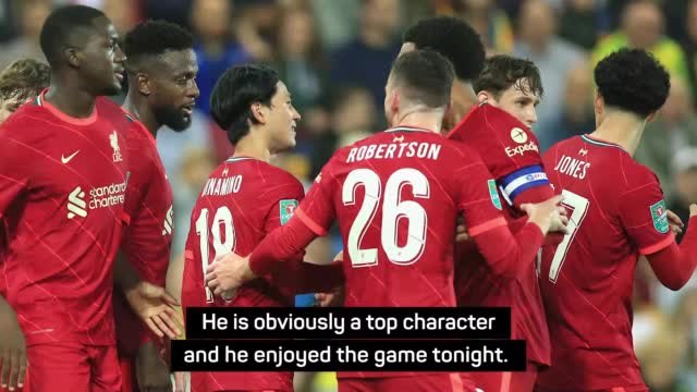 Klopp hoping Minamino double can spark Liverpool career into life