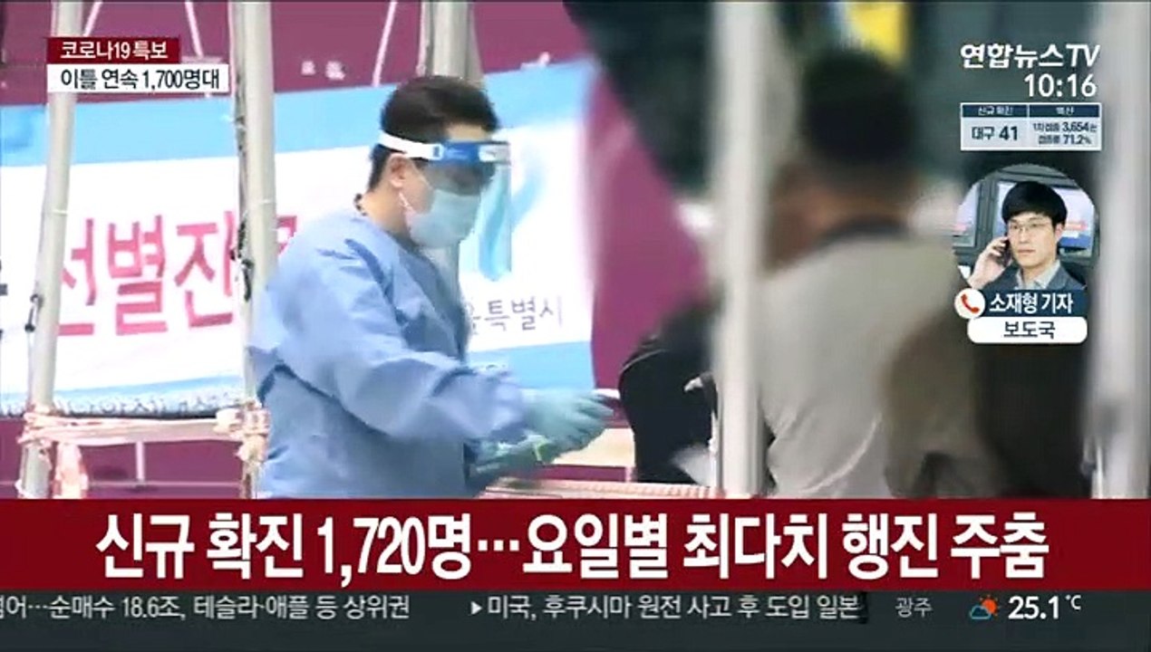확진 이틀째 1,700명대…연휴 뒤 확산세 우려