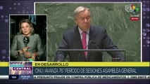 Edición Central 21-09: Naciones Unidas desarrolla su 76º período de sesiones