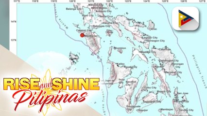 Mamburao, Occidental Mindoro, niyanig ng magnitude 5 na lindol