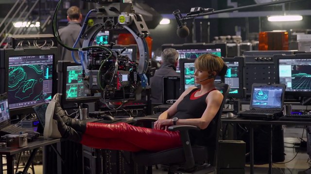 F9 The Fast Saga Movie - behind the scenes - Charlize Theron