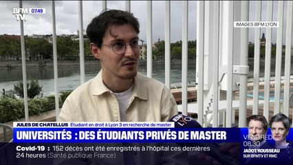 Download Video: Des centaines d'étudiants lyonnais privés de master, faute de places à l'université