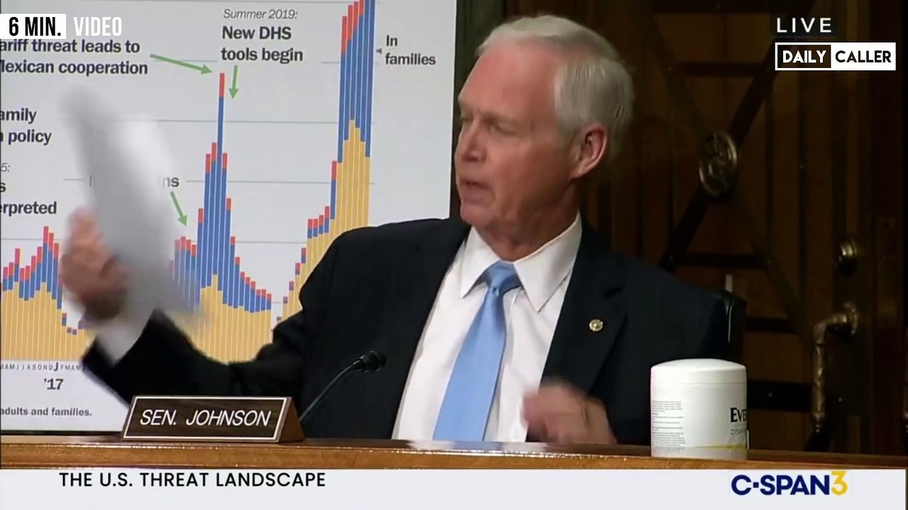 Johnson Grills Mayorkas On Insane Border Numbers.