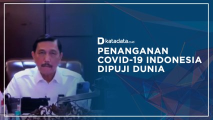 Luhut Klaim Penanganan Covid-19 Indonesia Dipuji Dunia