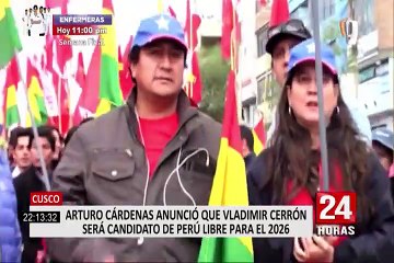 Arturo Cárdenas: Vladimir Cerrón será candidato presidencial para el 2026