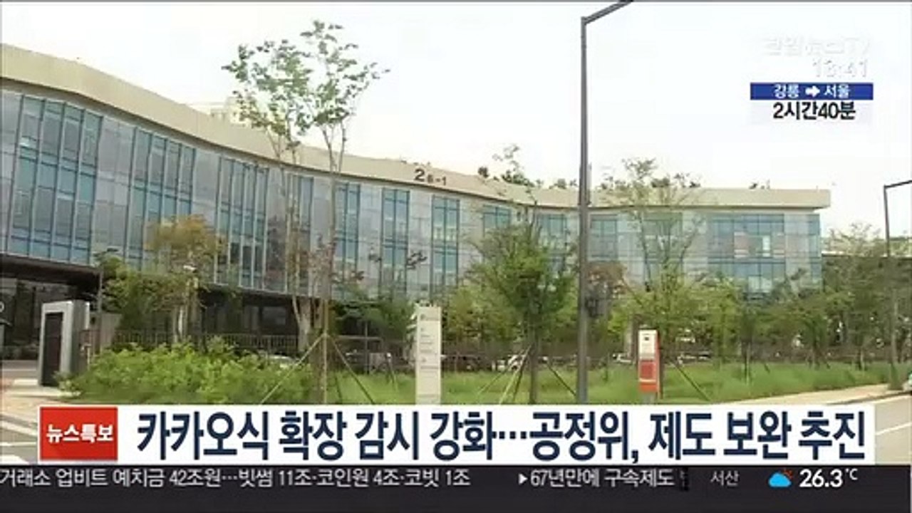 카카오식 확장 감시 강화…공정위, 제도 보완 추진