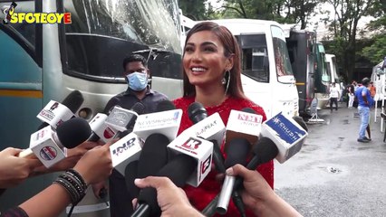 Sana Makbul At The Finale Shoot Of Khatron Ke Khiladi 11 | SpotboyE