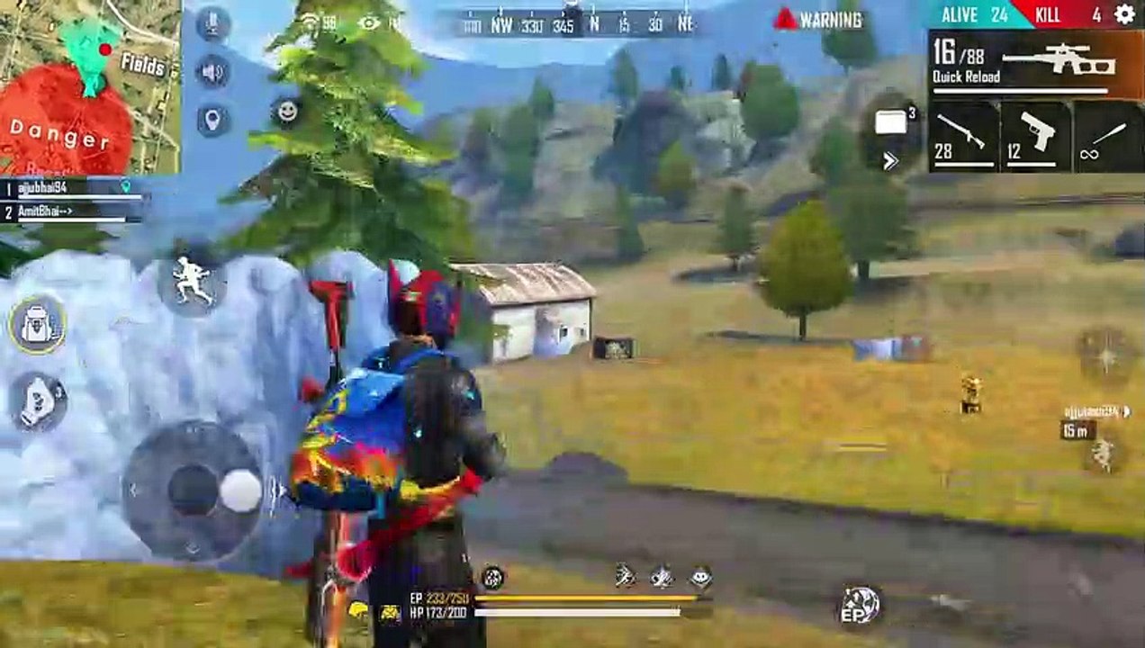 Ajjubhai Angry On AmitBhai _joy_ __ WTF Moment Free Fire __ Desi Gamers ( 720 X 1280 60fps )