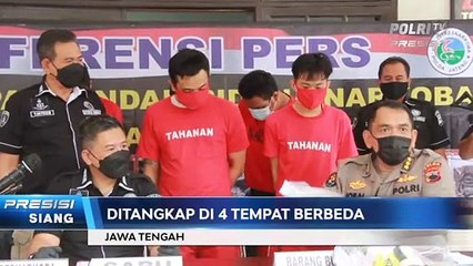 Ditresnarkoba Polda Jateng Ungkap Peredaran Sabu di Jateng, 5 Tersangka Diamankan