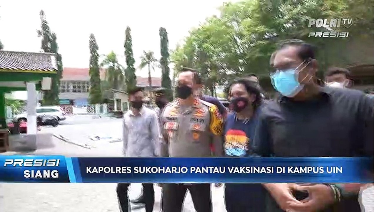 Kapolres Sukoharjo Cek Kesiapan Vaksinasi Sinergitas Polri dan Mahasiswa di Kampus UIN