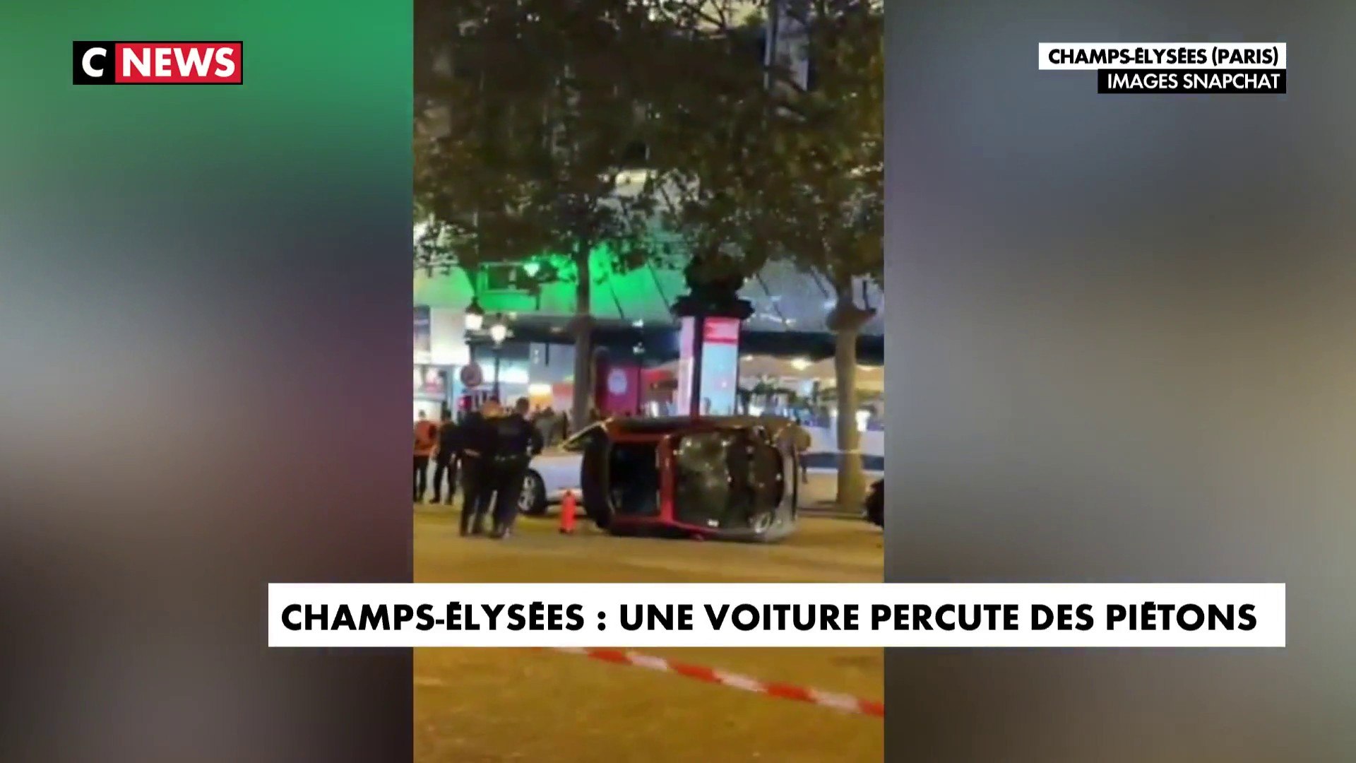 Accident Dramatique Sur Les Champs Elysees Video Dailymotion